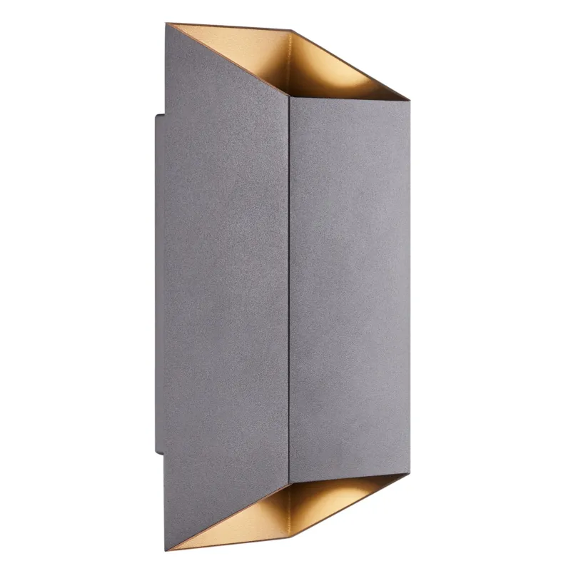 Bezpieczne zakupy Lampa ścienna NICO Nordlux 2xGU10 35W Aluminium Antracyt NO2218221050 - Nordlux